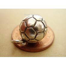 Football Opening Sterling Silver Charm