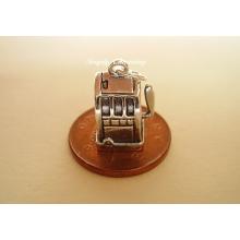One Arm Bandit Sterling Silver Charm