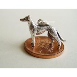 Greyhound Sterling Silver Charm