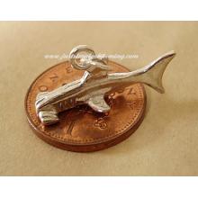 Hammerhead Shark Sterling Silver Charm