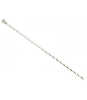 Sterling Silver Headpins With Bead End