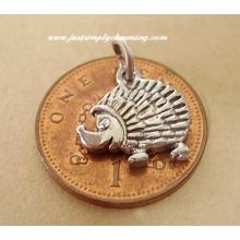 Sterling Silver Hedgehog Charms