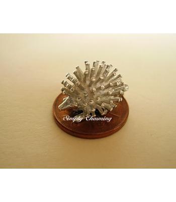 Hedgehog Sterling Silver Charm