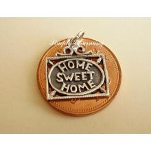 Home Sweet Home Sterling Silver Charm