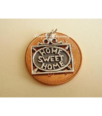 Home Sweet Home Sterling Silver Charm