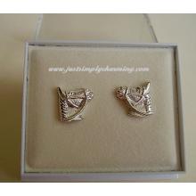 Sterling Silver Horses Head Stud Earrings