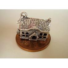 Country House Opening Sterling Silver Charm