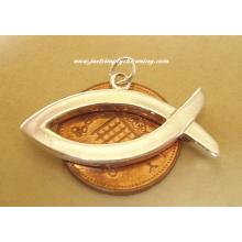 Ichthus Sterling Silver Charm