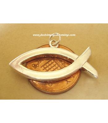 Ichthus Sterling Silver Charm
