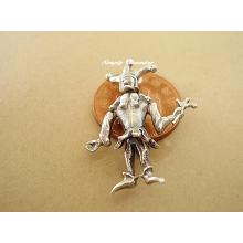 Court jester Sterling Silver Charm