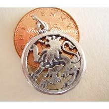 Leo Zodiac Sterling Silver Charm