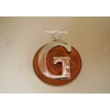 Letter G Sterling Silver Charm