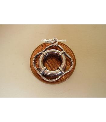 Lifebuoy Sterling Silver Charm