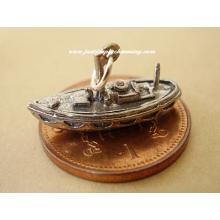 Sterling Silver Lifeboat Charm