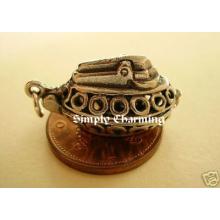 Sterling Silver Charms - Cigarette Lighter Opening Charm