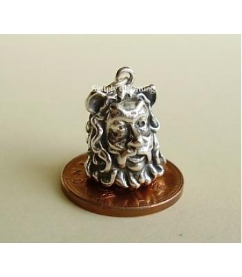 Lion Man From Wizard of Oz Sterling Silver Charm