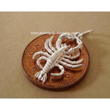 Sterling Silver Lobster Charm