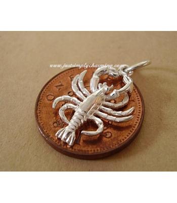 Sterling Silver Lobster Charm