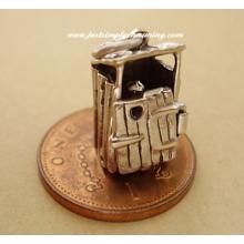 Outdoor Toilet Loo Opening Sterling Silver Charms