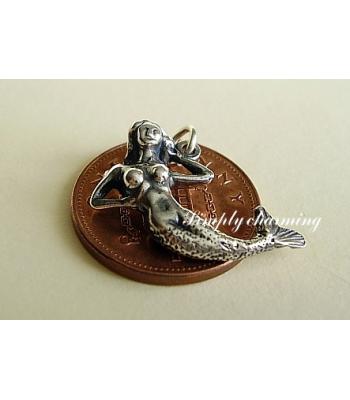 Mermaid Sterling Silver Charm