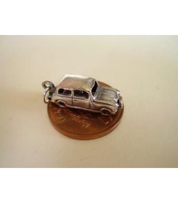 Mini Car Opening Silver Charm