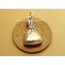 Money Bag Swag Bag Sterling Silver Charm