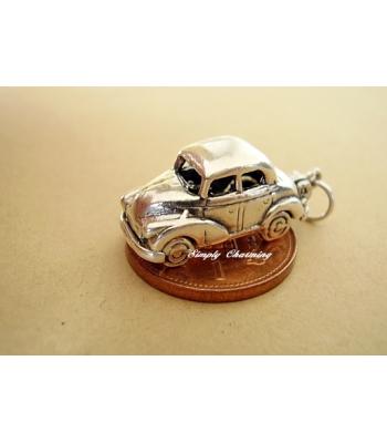 Morris Minor Car Opening Sterling Silver Charm
