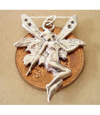 Muse Fairy Sterling Silver Pendant