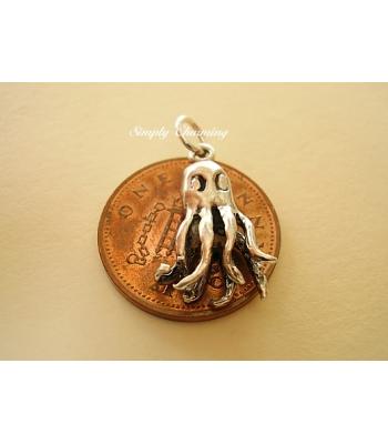 Octopus Sterling Silver Charm