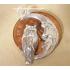 Owl On Moon Sterling Silver Charms