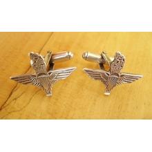 Sterling Silver British Army Parachute Regiment Cufflinks