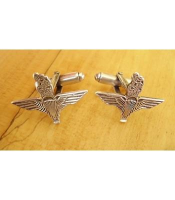 Sterling Silver British Army Parachute Regiment Cufflinks