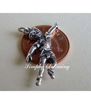 Peter Pan Sterling Silver Charm
