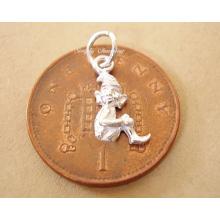 Miniature Pixie Silver Charm