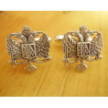 Sterling Silver British Military Queens Royal Dragoons Cufflinks