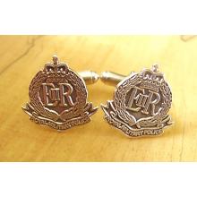 Sterling Silver British Army Royal Military Police Cufflinks