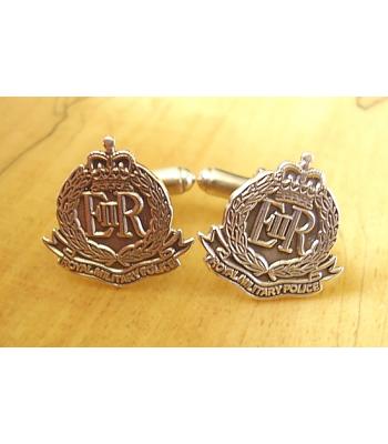 Sterling Silver British Army Royal Military Police Cufflinks