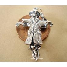 Scarecrow Sterling Silver Charm