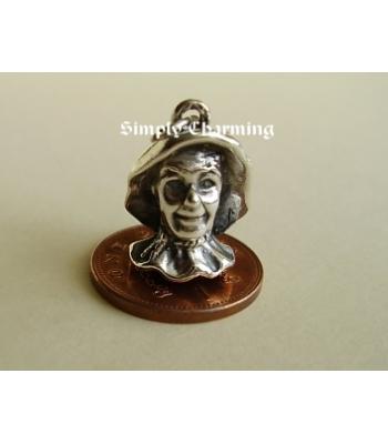 Scarecrow From Wizard of Oz Sterling Silver Charm