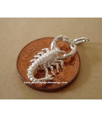 Scorpion Sterling Silver Charm
