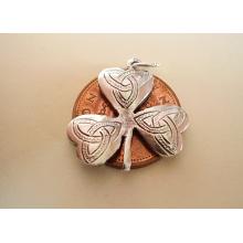 Shamrock Sterling Silver Charm