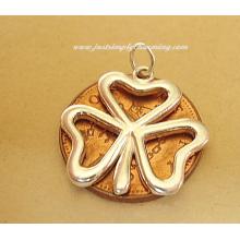 Shamrock Sterling Silver Charm