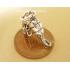 Shrimp Prawn Sterling Silver Charm