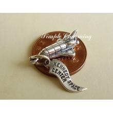 Space Shuttle Sterling Silver Charm
