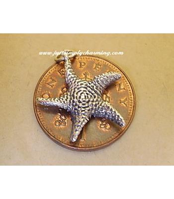 Sterling Silver Starfish Charm