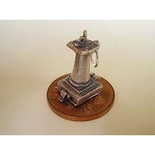 Sundial Opening to Sunglasses Sterling Silver Charm