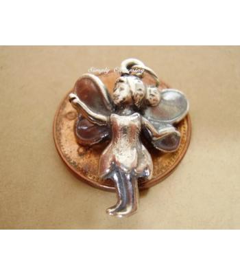 Tinkerbell Fairy Sterling Silver Charm
