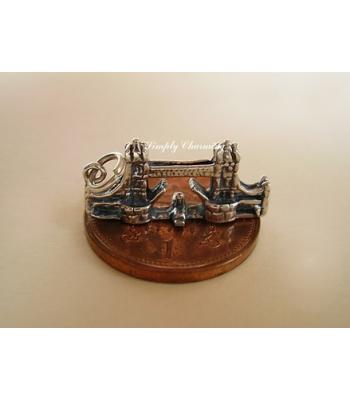 Tower Bridge Sterling Silver Charm