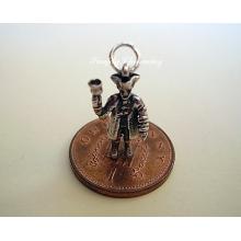 Town Crier Sterling Silver Charm