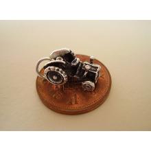 Tractor Sterling Silver Charm